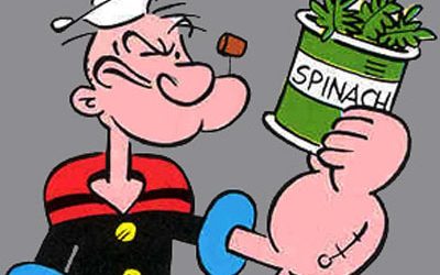 Homenaje a la Tarjeta Bancaria la tarjeta de crédito es como las espinacas de popeye